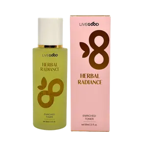 LiveGood Herbal Radiance Toner – Hydrating & Brightening Herbal Enriched Toner for Smooth, Glowing Skin (100ml)