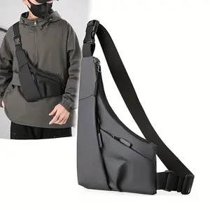 [1pc Men's Chest Bag] Fashionable and Versatile 1pc Men's Chest Bag |   Sling Bag
