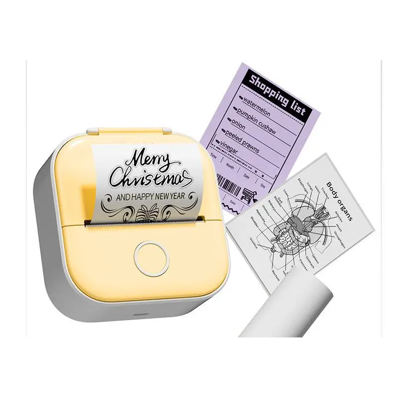 T02 English-yellow (comes with 1 roll of paper 53m