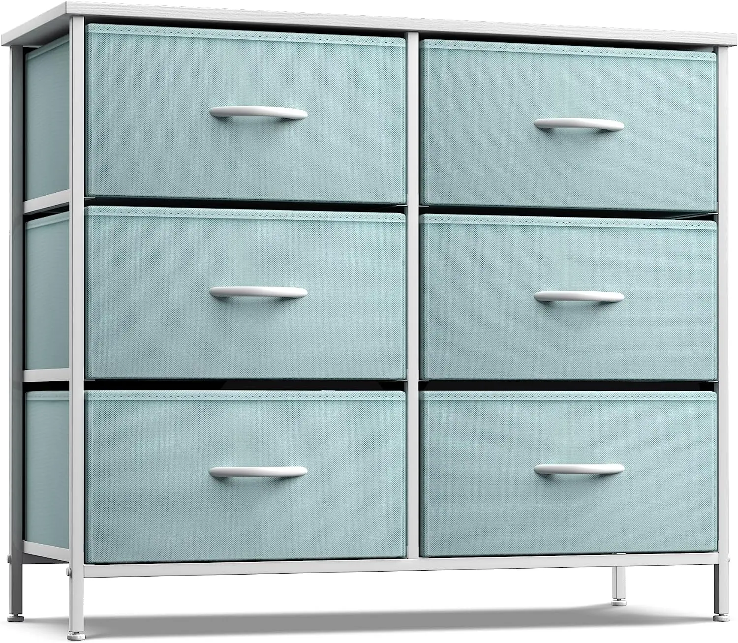 Sorbus 6-Drawer Dresser with Steel Frame for Bedroom, Hallway, Closet, and Office Organization