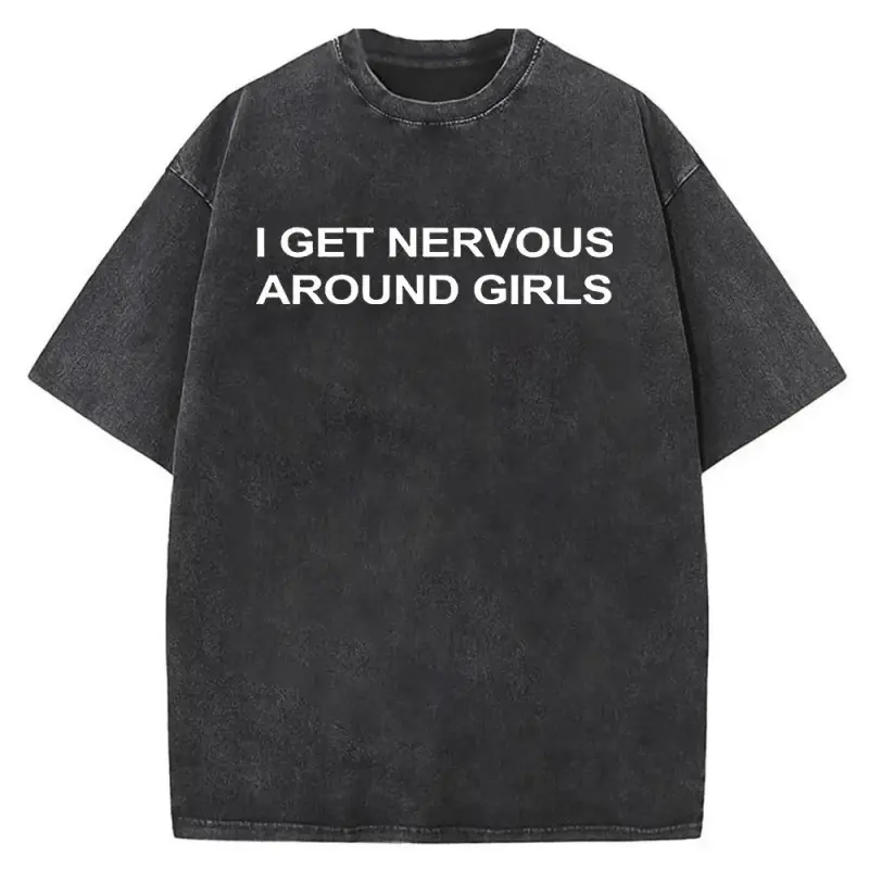 Washed T-shirt-Black