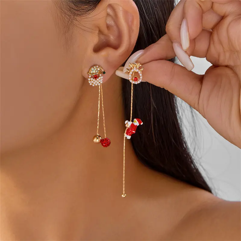 Santa & Reindeer Earrings