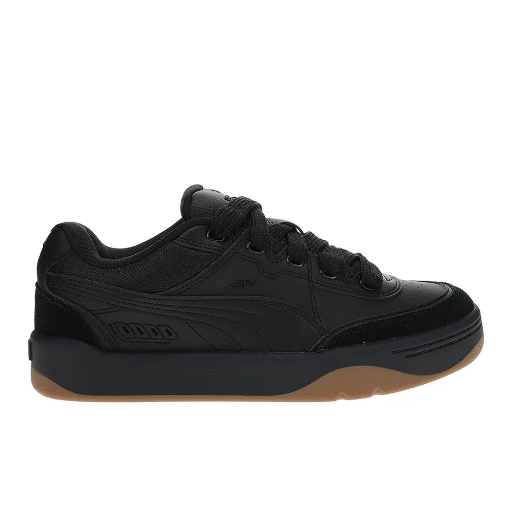 PUMA Mens Park Lifestyle Sk8 Lace Up Sneakers Shoes Casual - Black