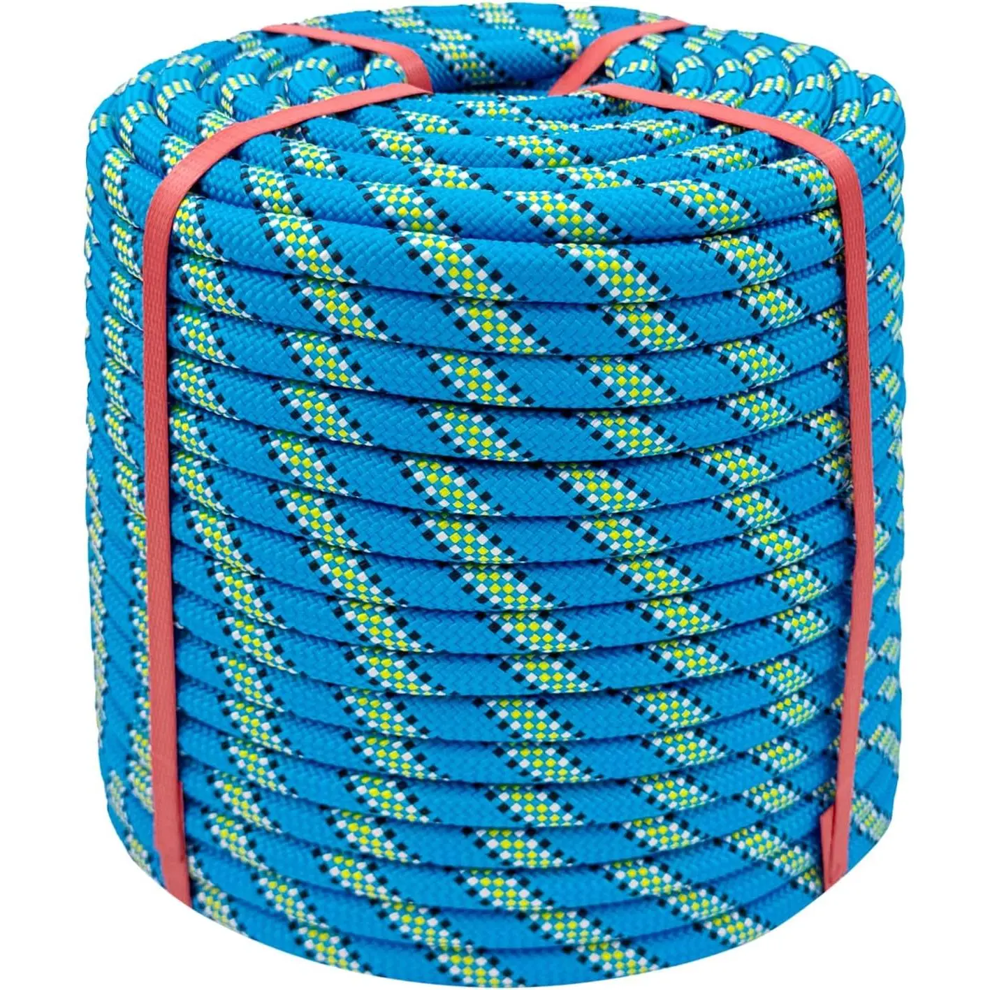 Arborist Rope -1/2 Inch x 250 Ft Blue Tree Rope for Adults - for Outdoor Applications Construction Climbing Swing Sailing