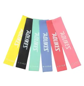 Resistance Bands for Working Out, Elastic Exercise Loop Bands for Physical Therapy, Yoga Starter Set of Stretch Bands for Booty Legs, Pilates Flexbands Heavy