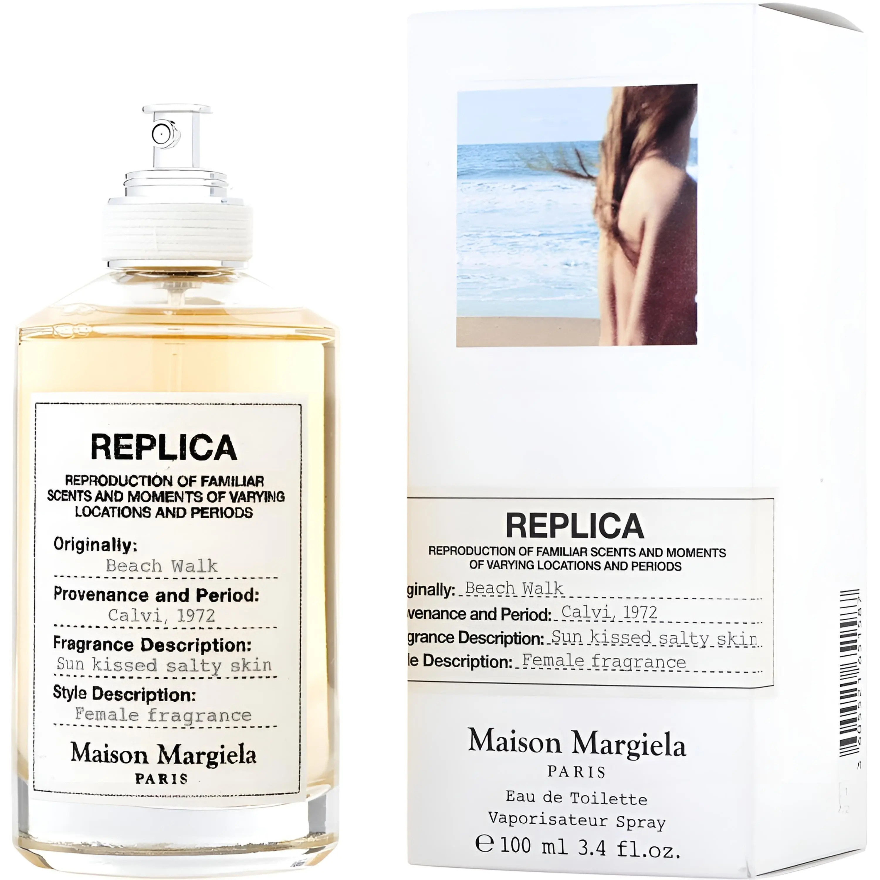Maison Margiela Women's 3.4 Ounce Replica Beach Walk Eau de Toilette Maison Margiela Women's 3.4 Ounce Replica Beach Walk Eau de Toilette