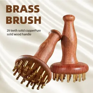 Lymphatic Massage Brush for Post-Workout Recovery, Deep Tissue Muscle Relaxer, Body Meridian Massager for Sore Muscles, Myofascial Release Tool to Boost Circulation, for Belly Arms Legs Back