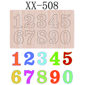 Wooden Number Stamp, 1 Count Reusable Number Stamp, Scrapbooking & Stamping Tool for Most Machine Wooden Number Stamp, 1 Count Reusable Number Stamp, Scrapbooking & Stamping Tool for Most Machine