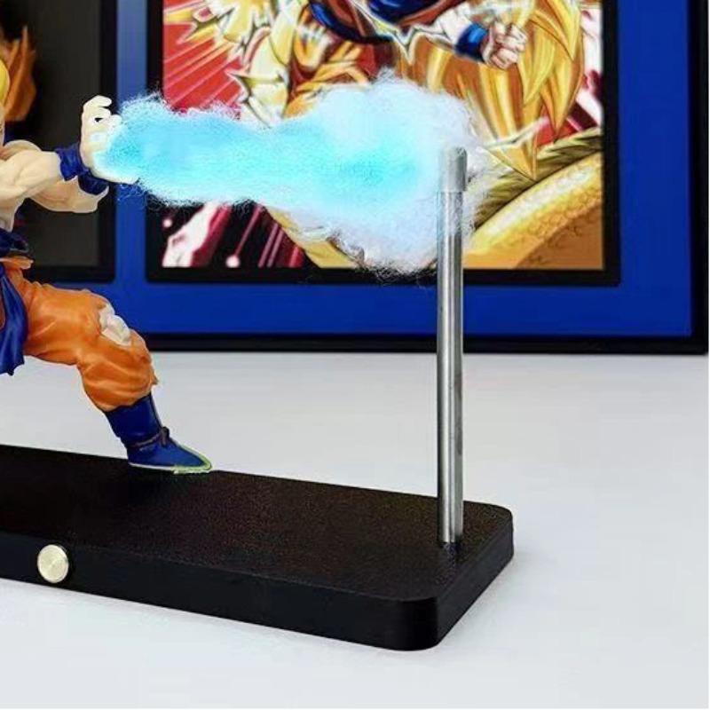 Energy Wave Magnetic Levitation Nightlight, Premium Dragon Ball Action Figure, Unique Ambient Decor Display for Home