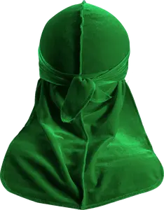 JagRags Premium Green and Velvet Durag for Men