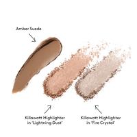 Amber Suede + Lightning Dust/Fire Crystal