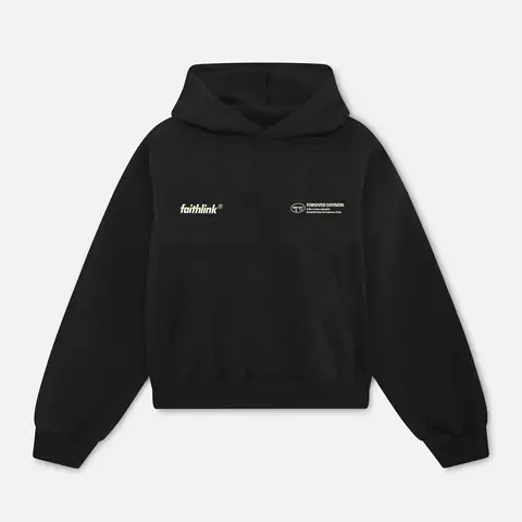 Faith Link Co. - Forgiven Hoodie - 100% Premium Cotton, Message-Driven and Scripture-Based Design (Ephesians 1:7) Menswear Graphic Graphic Hoodies Graphichoodie