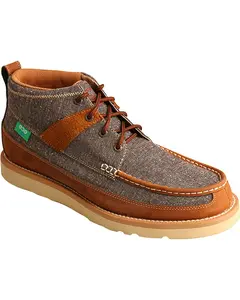 Twisted X Men's Men'S 4" Wedge Sole Boot Moc Toe - Mca0018