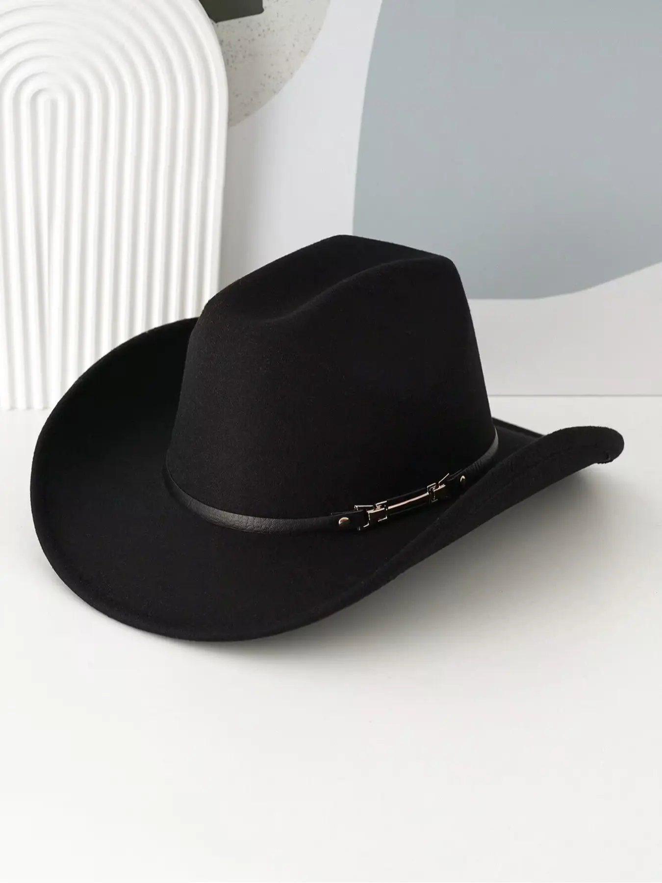 Cowboy Hat, Vaquero Hat for Women & Men, Fashionable Hats - Western Cowboy Outfits for Cowboy Party, Music Festival, Beach, Country party - Wide Brim Cowgirl Hat with Bling for Halloween, Christmas, New Year - Fedora Hat for Winter