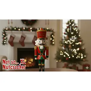Not so.. XL Nutcracker - 70cm Tall Toy Soldier
