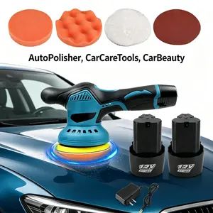 Portable wireless electric scratch repair and polishing tool, multi-functional car emergency beauty maintenance tool, suitable for everyday car care and DIY