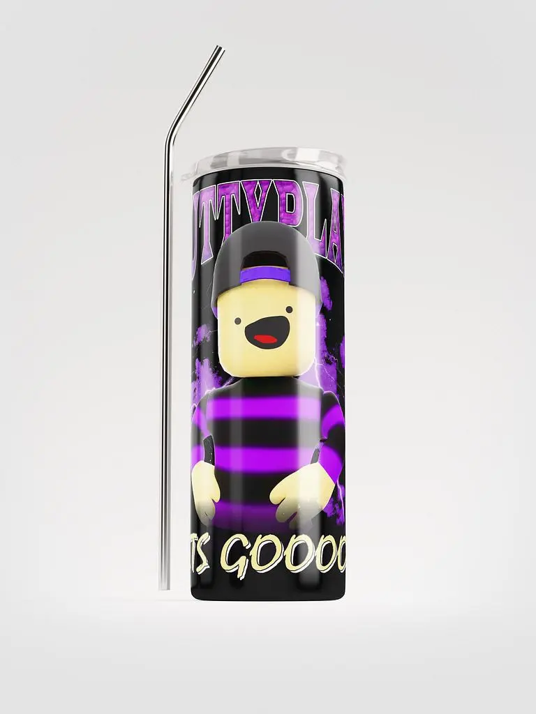 KuttyPlayz Stainless Steel Tumbler