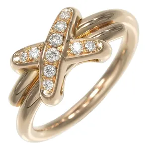 Chaumet Liens Au750 Pink Gold Diamond Ring