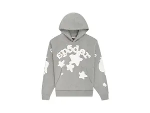 Sp5der Beluga Hoodie Dark Grey Heather (men) by StockX