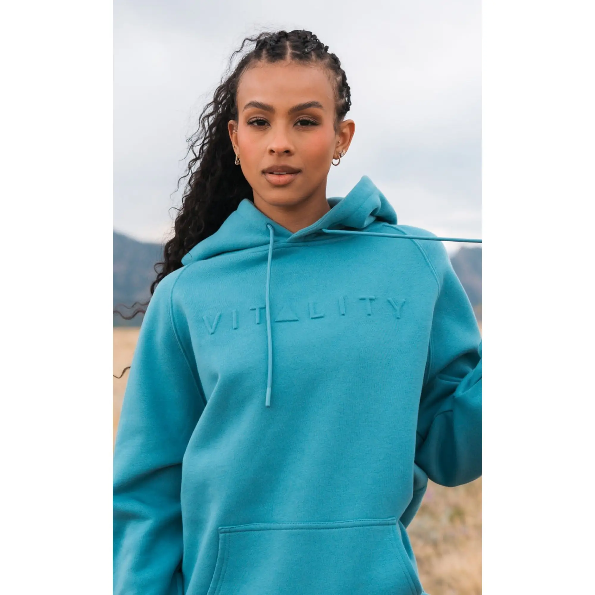 Vitality Maker Uni Hood - Teal