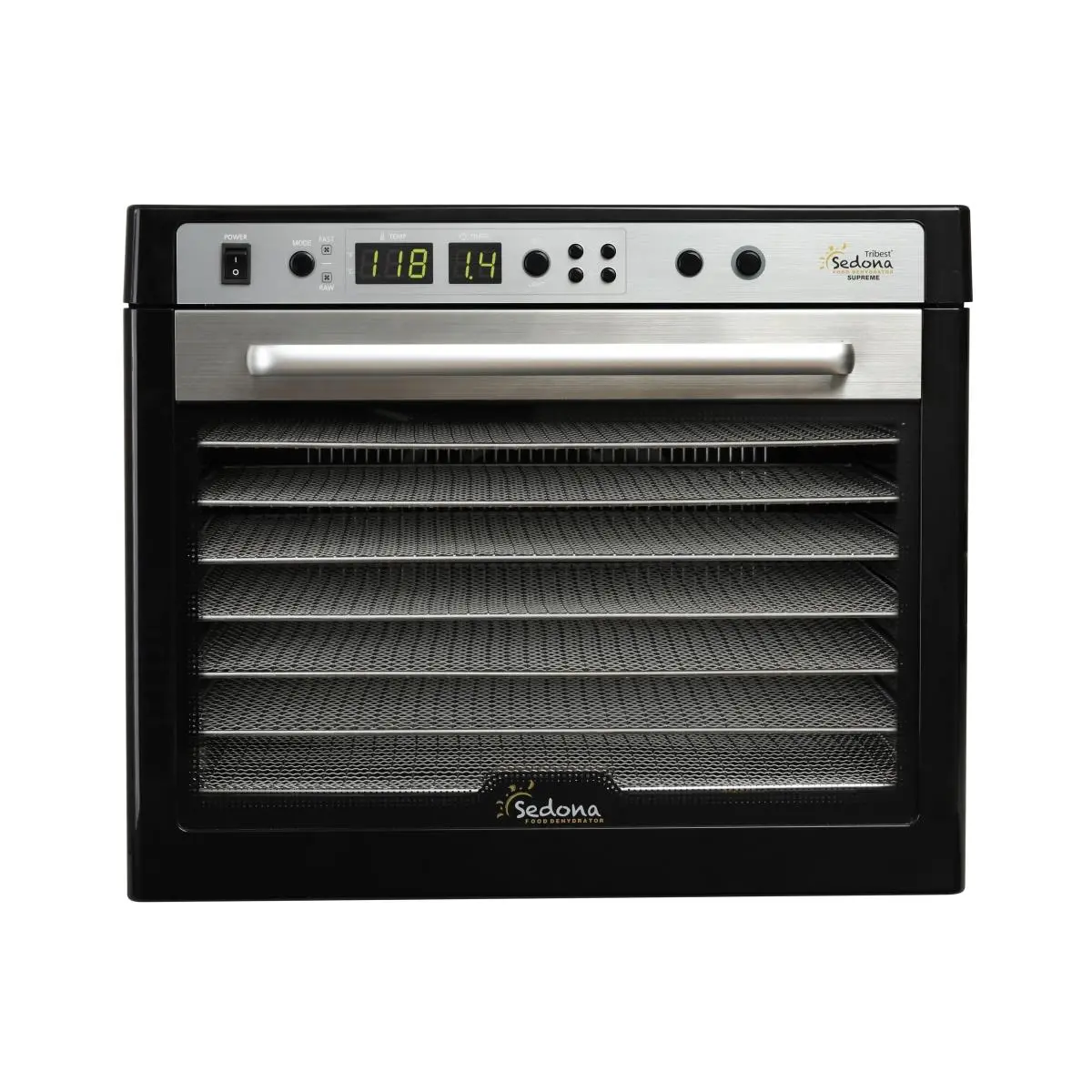 Tribest SDC-S101-B 110V 60Hz Sedona Supreme Dehydrator Stainless Steel Tray