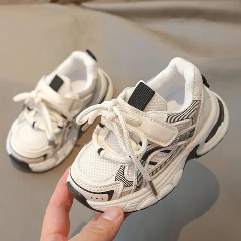 【Black Friday】Breathable Mesh Sneakers for Boys & Girls, Simple Fashion Non-Slip Low-Top Sports Running Trainers, Casual Comfortable Footwear for Daily Wear