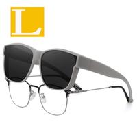 Matte Grey Frame Grey Lens