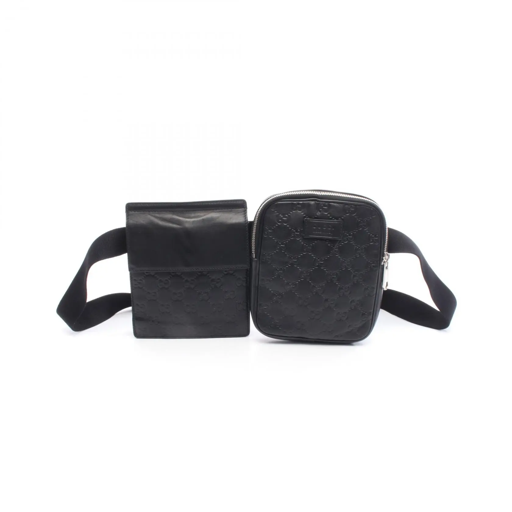 Pre-owned GUCCI Other Tote Bags Guccissima Leather Belt Bag