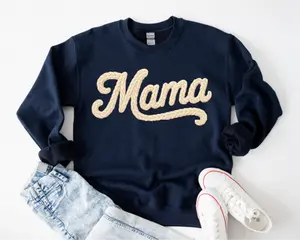 Faux Yarn MAMA - Unisex Graphic Sweatshirt
