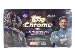 2025 Topps Marvel Studios Chrome Hobby BOX