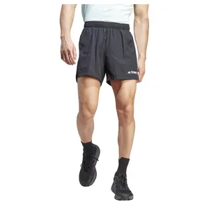 adidas Mens Terrex Multi Athletic Shorts Trail Running Casual Bottoms Casual Comfort Technology - Black