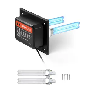 VEVOR HVAC Air Purifier Whole House, 36W 16inch, UV UVC Light in Duct for Ac (Air Conditioning) Duct, Air Scrubber with 1 Replacement Bulb, HVAC UV lights for Ac SystemsVEVOR Super Brand Day