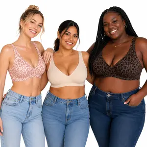 Jelly Comfort Bra for Women – Seamless Wireless Lift, No Side Spillage, All-Day Support S-3XL