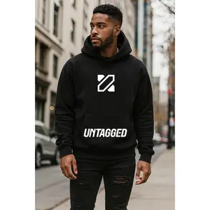 UNT Icon Logo ClassiX Hoodie - Black Edge