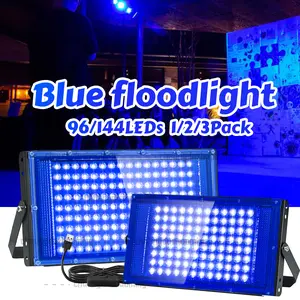 96/144 blue light, Light up the blue light, for children with autism, for  Theme Party, Porch, Decoration, Home Lighting.