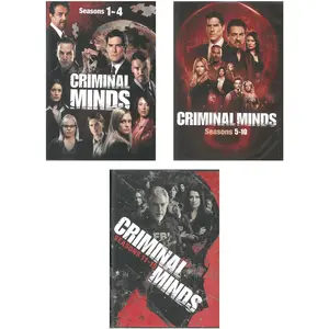 Criminal Minds: Seasons 1-15 Mega Bundle ~ Criminal Minds: Season 11-15 | Criminal Minds: Season 1-4 | Criminal Minds: Season 5-10  [DVD Video Disc]