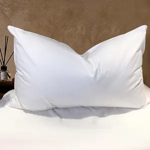BHZ King Pillow Feather Down Hotel My King Pillow Bed Goose Pillows Alternative Luxury Pillows for Sleeping Side and Back Sleepers Soft Gifts White