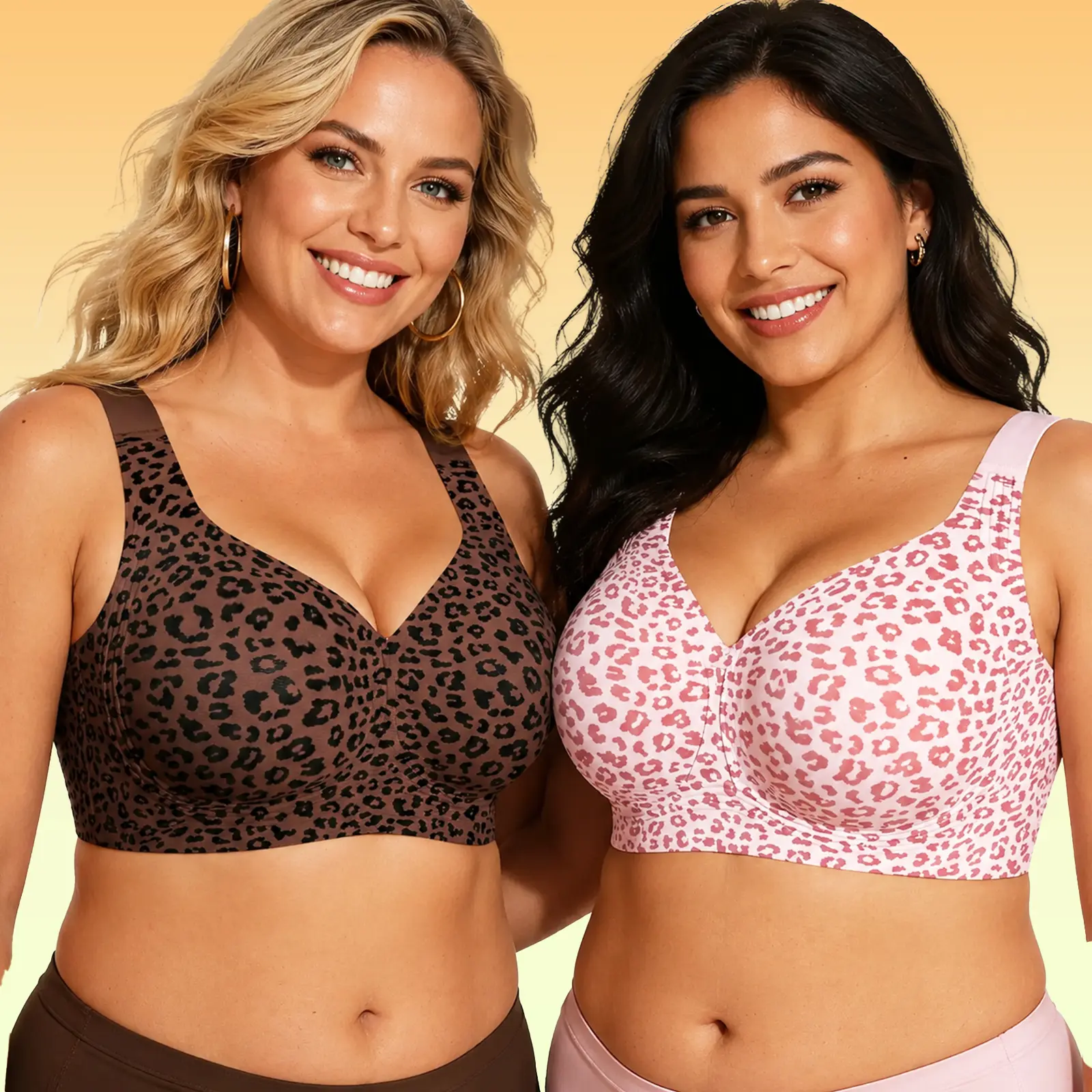 Womens 2 Piece Jelly Bras Underwear for Women Ropa Interior Push up Bra for Big Busts Plussize Bra for Women Comfortbra Brasier De Mujer Fullerbust Full Coverage No Underwire Everyday Bras Comfortable Wireless Daily Underwear Jelly Cup Bras Essential Bra