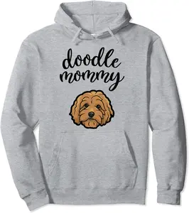 Goldendoodle Mom - Doodle Mommy Cute Dog Gift Pullover Hoodie - Brayanner Shop 96B08SLH9YN2