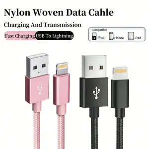 2-Pack Fast Charging USB-C Data Cables, Type C Charging, Durable Build & Reliable Connectivity, Compatible iPhone Models 8-14 Series, Ideal Christmas Gift