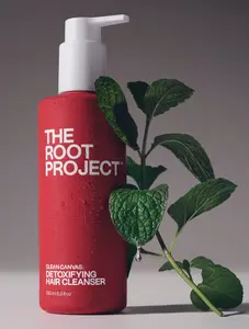 The Root Project Clean Canvas Detoxifying Hair Cleanser | Clarifying Shampoo & Scalp Treatment | Detoxifies Scalp & Hydrates Hair | Dermatologist-Tested (250 ml)