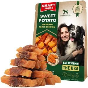 Dog Sweet Potato Wrapped with Chicken & Pet Natural Chew Treats