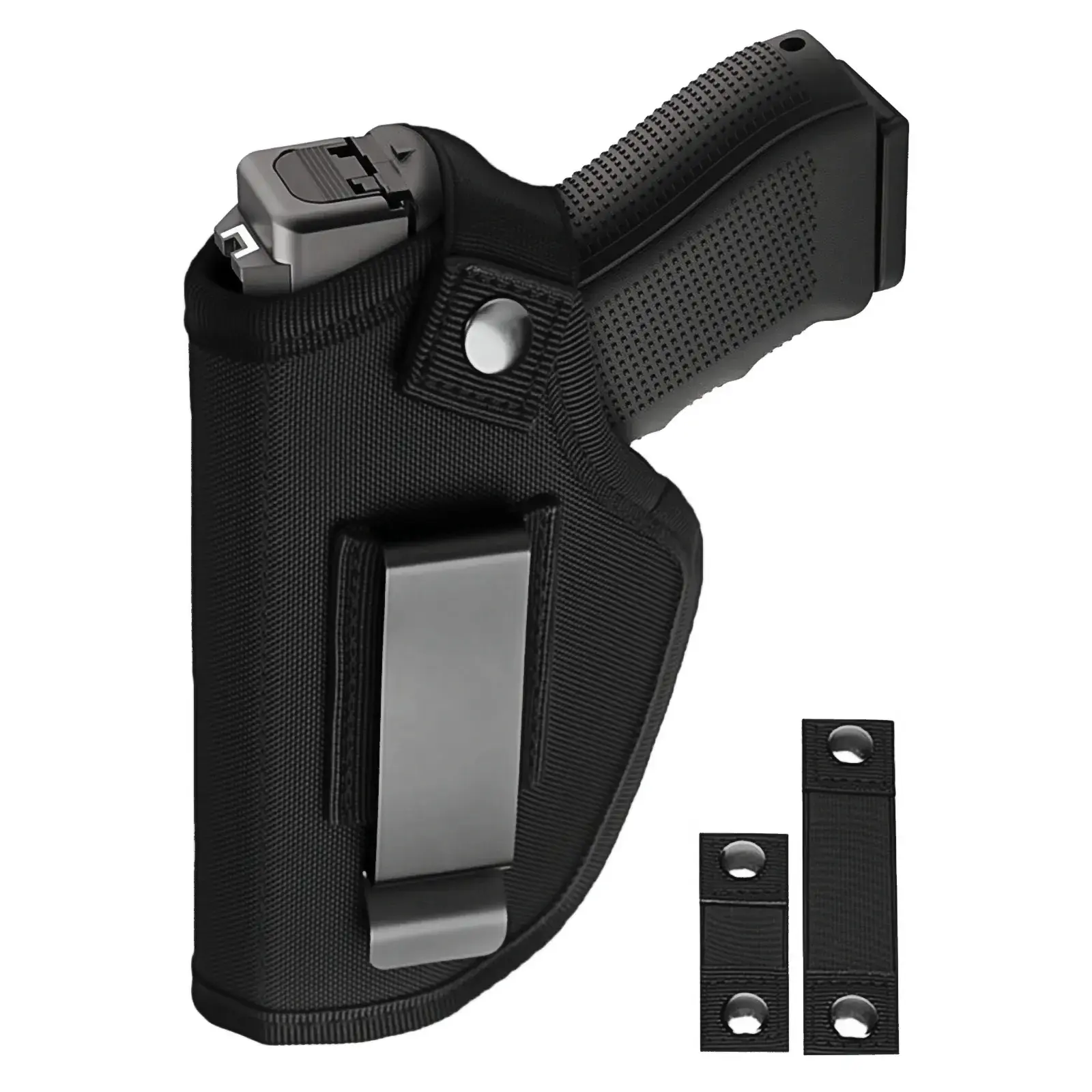 Gun Holsters for Men/Women, 380 Holster for Pistols, Universal Airsoft Right/Left, IWB/OWB 9mm Holsters for Concealed Carry, Fits Glock, M&P Shield & Similar Handgun