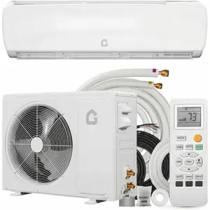 12000 BTU Mini Split Wall Mounted Air Conditioner & Heater -Ultra-Quiet 42dB, Heat Pump, Pre-Charged, Cools & Heats up to 750 Sq.Ft, Complete Installation Kit, 230V