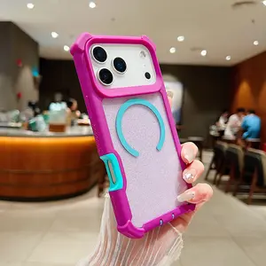 Anti-Drop Magnetic Phone Case for iPhone Series, Full Coverage Protection, Perfect Gift for Any Occasion, Durable Design, Casing, Accessories