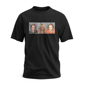 T-Shirt Better Sleeve Lindsay Unisex Women Lohan Big Novelty Boy Mugshots Shirt Girl Family Friend Event Tee Gift for Men Shirts Short