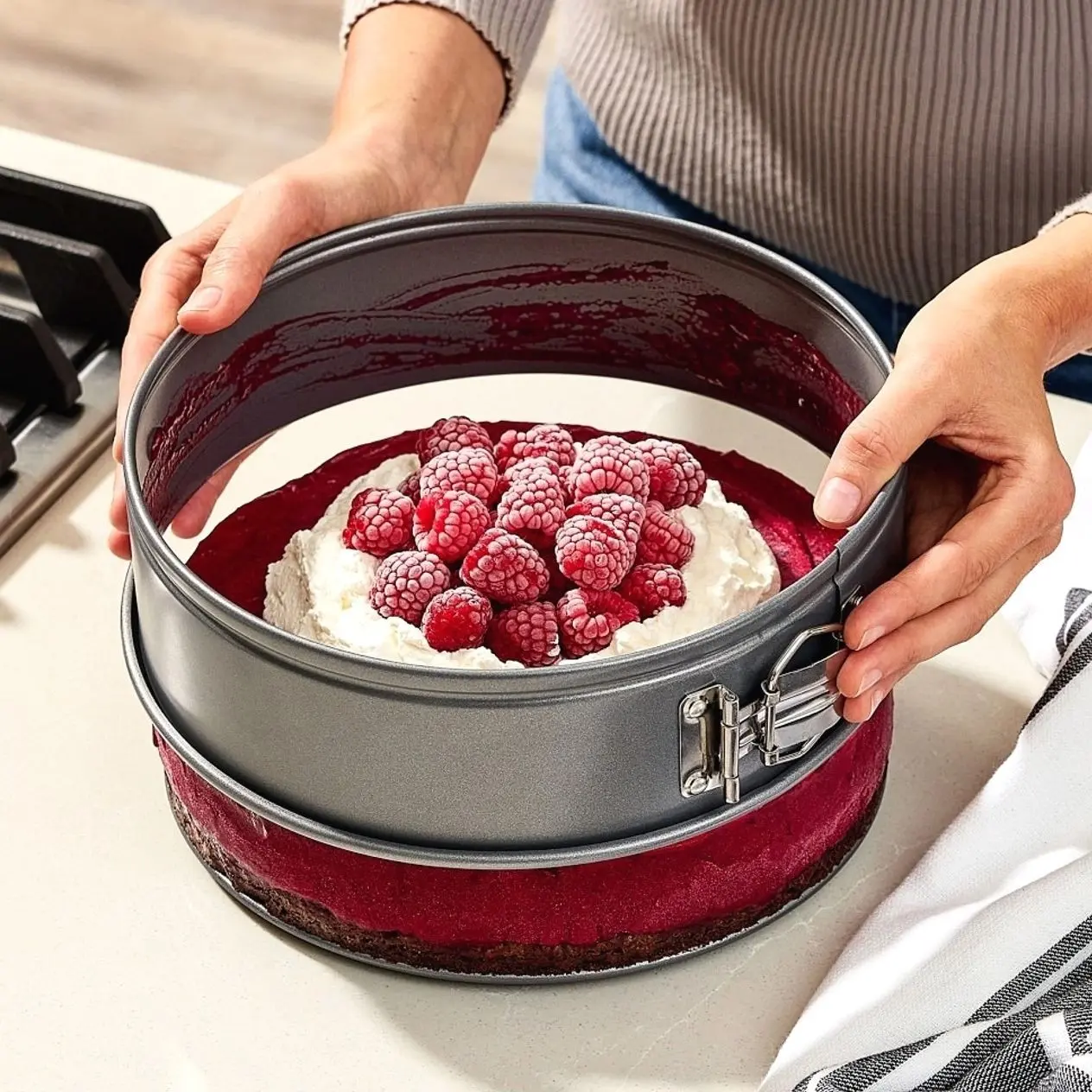All-Clad Nonstick Pro-Release Springform Pan, 9"