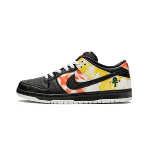 SB Dunk Low "Tie-Dye Rayguns 2019 - Black" BQ6832 001