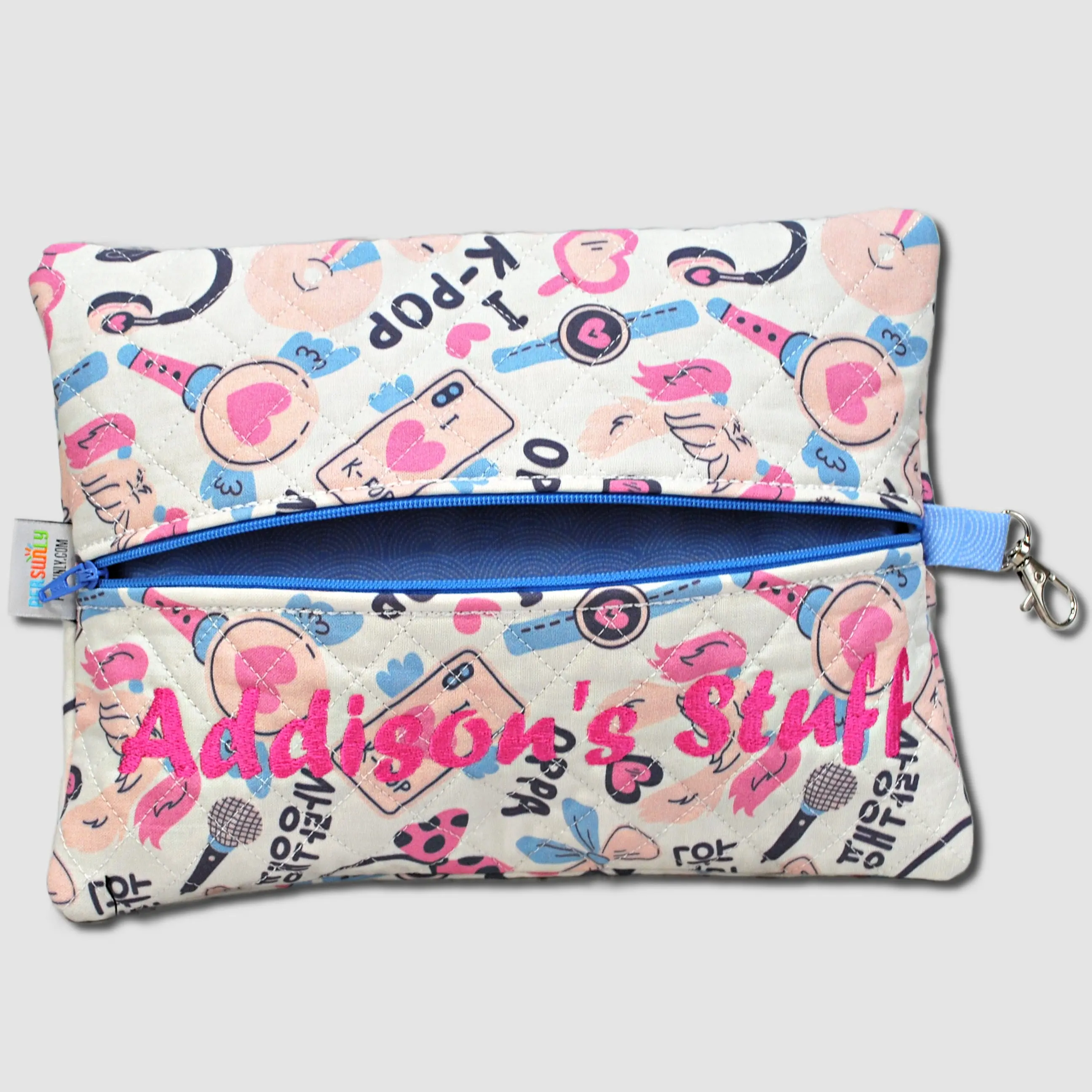 Teen Pop Quilted Cases With Name Teen Pop Quilted Cases With Name
