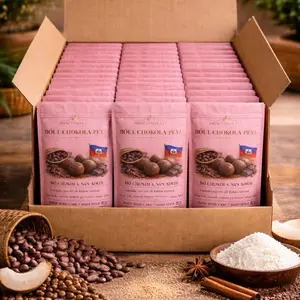 Wholesale Kes Boul chokola 44 sachè chocolate ball Haitian chocolate Wholesale Kes Boul chokola 44 sachè chocolate ball Haitian chocolate